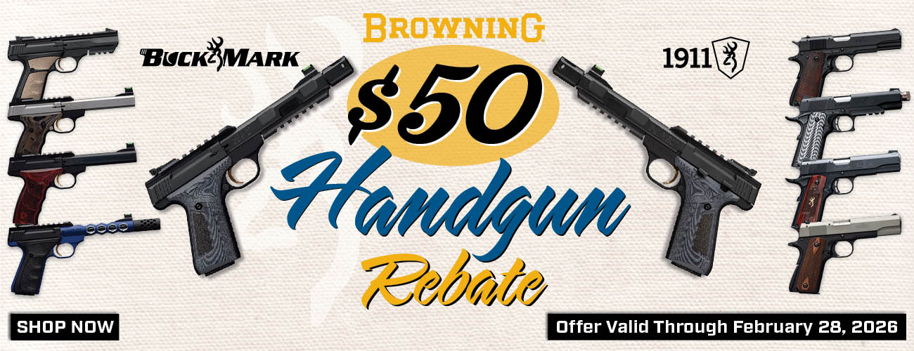 Browning Handgun Rebate